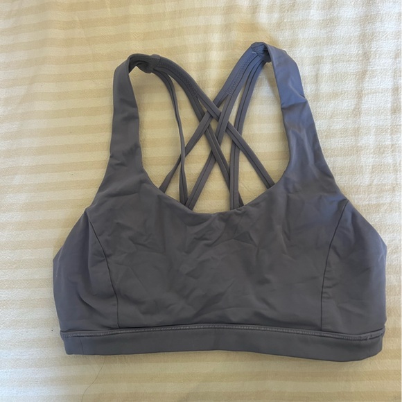 Purple Lululemon Energy Sports Bra - Picture 1 of 3